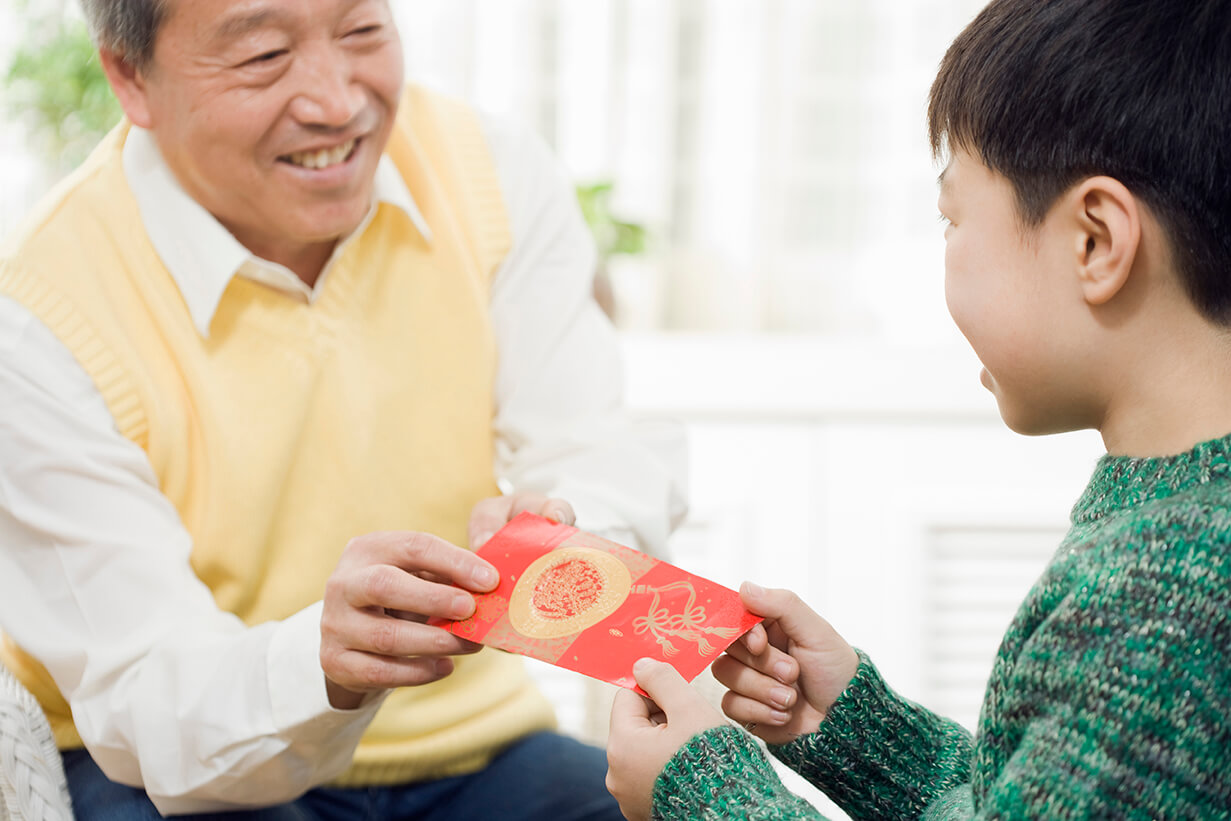 CNY Red Packet Giving